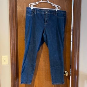 Woman’s plus jeans WK62 woman signature fit skinny size 20